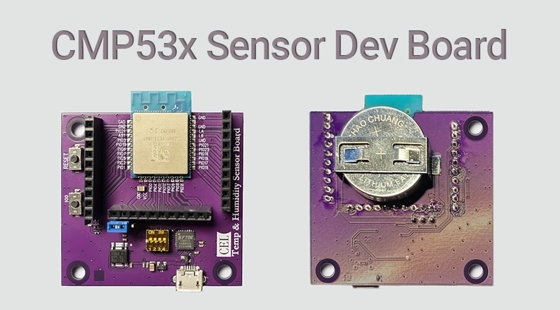 Rapid Sensor Prototyping with the CMP53x Sensor Development Board