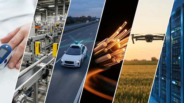 six industry application examples